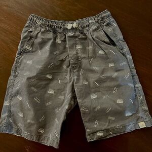 Boys Zara Printed Drawstring Shorts